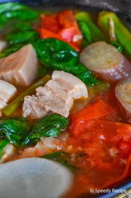  Sinigang na Baboy! Bir Filipin Lezzeti Yolculuğu İçin Ekşi ve Doyurucu Bir Çorba!